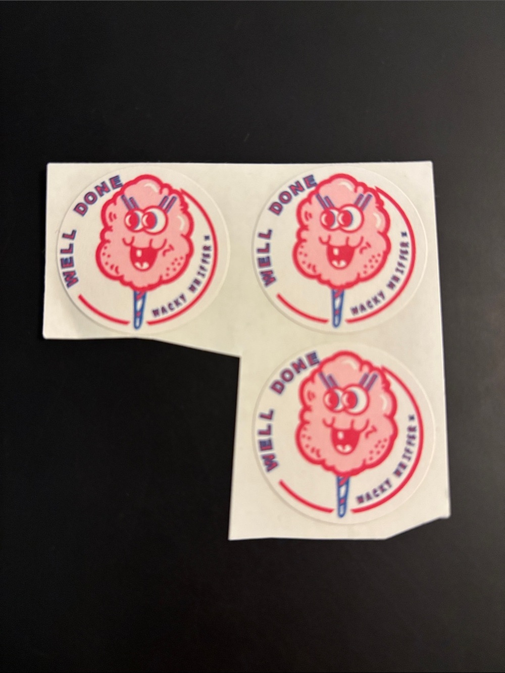Retro 80’s Whacky Wiffers Candy Scratch & Sniff Stickers